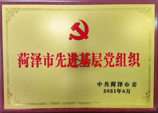 菏泽市先进基层党组织